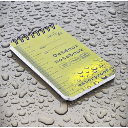 Тактический блокнот, влагостойкий, 12,5х7,5 см, 120 г/м2, 48 л., SMILTAINIS All weather notebook