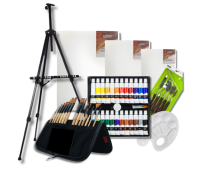 Подарочный набор для рисования с мольбертом, акриловые краски PROART