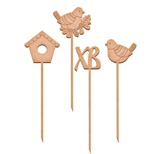 Пасхальные топперы, таблички, подставки