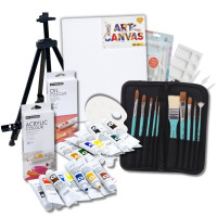Набір для малювання з мольбертом, художній, акрил та олія ARTONE-hobi-Art