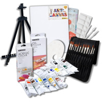 Набір для малювання з мольбертом, художній, акрил та олія ARTONE-hobi-Art