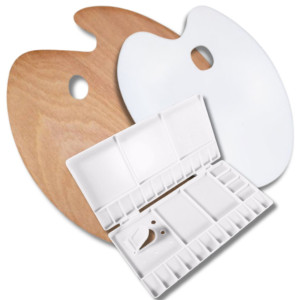 Палитры для красок, палитра для живописи