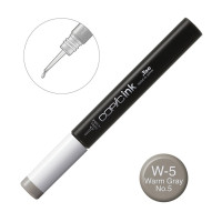 Чернила Copic W-5 Warm gray Теплий сірий 12 мл арт 2107609