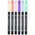 Набір маркерів Koi Coloring Brush Pen, SWEETS 6кол., Sakura