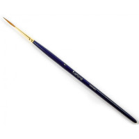 Кисть колонок круглый лайнер (натуральный) №1 ArtOne