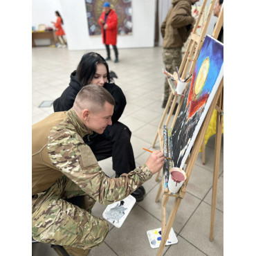 Мистецтво під час війни - відкриття всеукраїнської виставки картин всесвітньо відомих художників України