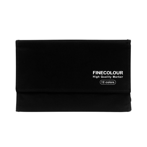 Пенал Finecolour для 12 маркеров пустой арт EF901-12EC