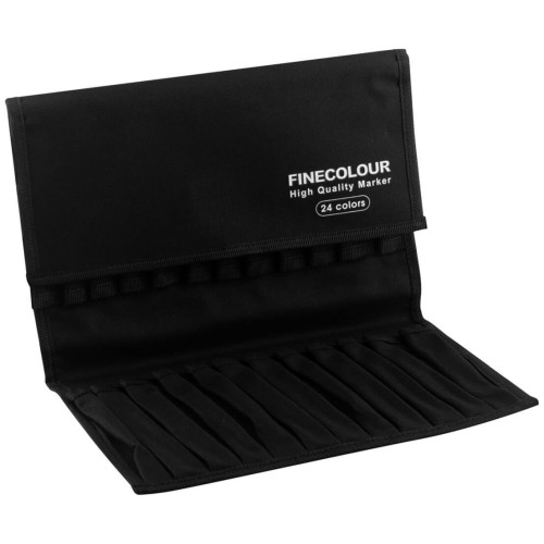 Пенал Finecolour для 24 маркеров пустой арт EF901-24EC