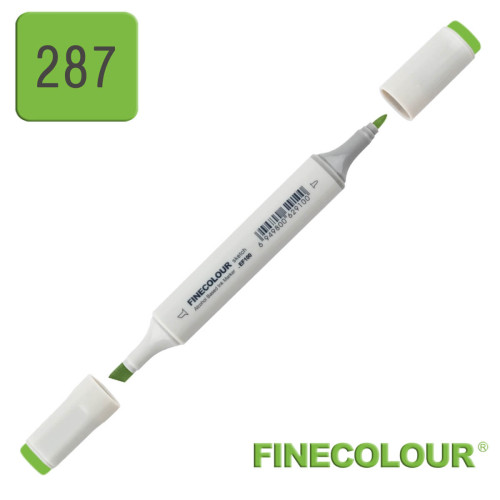 Маркер спиртовой Finecolour Sketchmarker 287 флуоресцентный зеленый FYG287