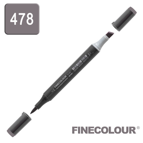 Маркер спиртовой Finecolour Brush-mini оттеночный серый №7 SG478