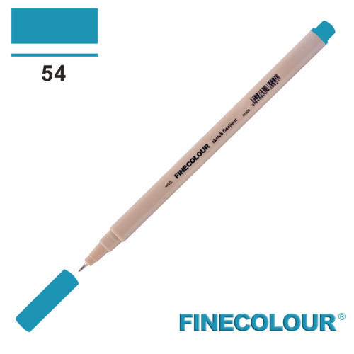 Линер Finecolour Liner на водной основе 054 голубая лагуна EF300-54