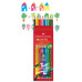 Цветные карандаши с ластиком Faber-Castell Grip 10 цветов в картонной коробке, 116613