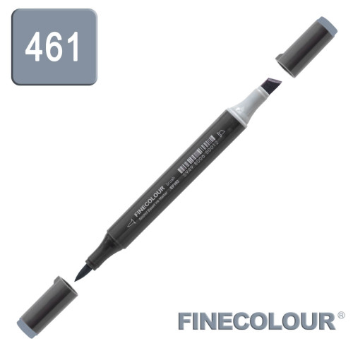 Маркер спиртовой Finecolour Brush-mini резкий серый №8 CG461