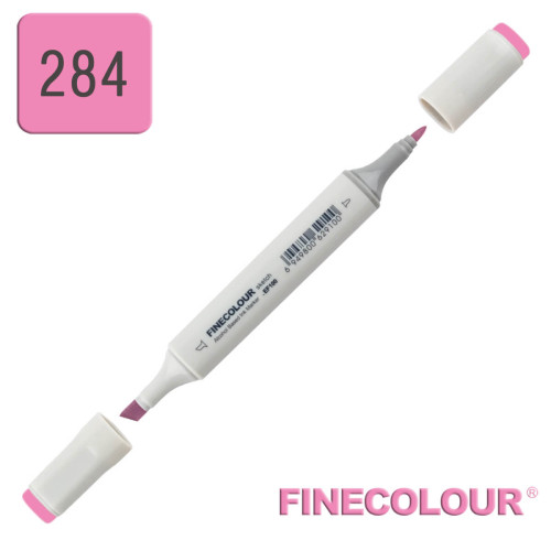 Маркер спиртовой Finecolour Sketchmarker 284 флуоресцентный розовый FR284