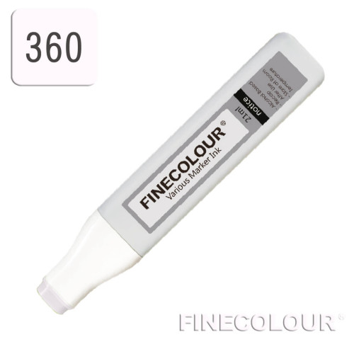 Заправка для маркера Finecolour Refill Ink 360 рожево-білий R360