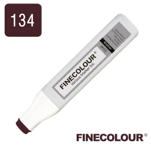 Заправка для маркера Finecolour Refill Ink 134 темно-фіолетовий E134