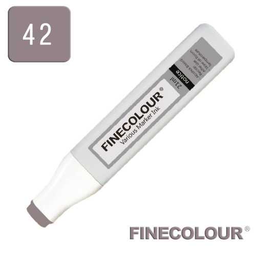 Заправка для маркера Finecolour Refill Ink 042 пурпурно-серый №8 PG42