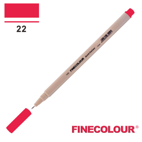 Линер Finecolour Liner на водной основе 022 глубокий красный EF300-22