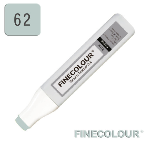 Заправка для маркера Finecolour Refill Ink 062 оттенок зеленовато-серый BG62