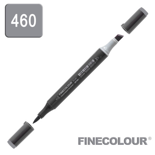Маркер спиртовой Finecolour Brush-mini нейтральный серый №6 NG460