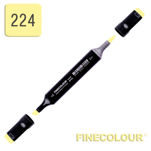 Маркер спиртовой Finecolour Brush 224 лимон Y224