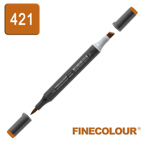 Маркер спиртовой Finecolour Brush-mini желтоватый оттенок YR421