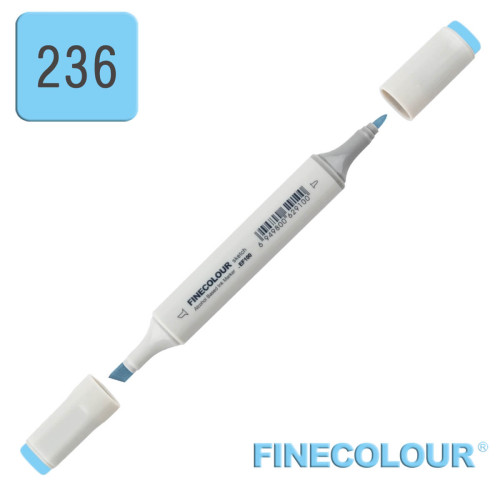 Маркер спиртовой Finecolour Sketchmarker 236 обработанный синий B236