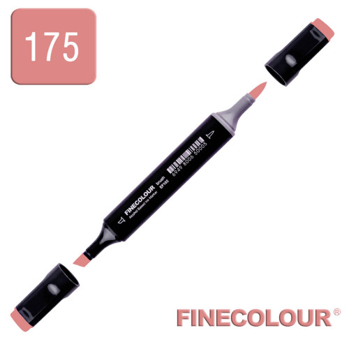 Маркер спиртовой Finecolour Brush 175 красноватая латунь R175