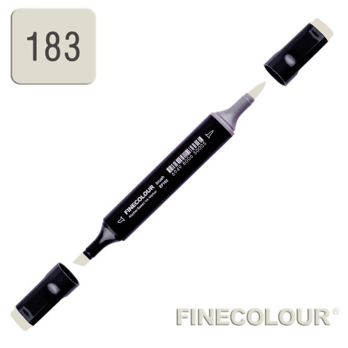 Маркер спиртовой Finecolour Brush 183 BCDS серый №4 BSDSG183