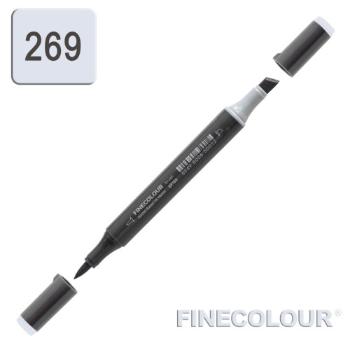 Маркер спиртовой Finecolour Brush-mini резкий серый №3 CG269