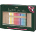 Набор цветных карандашей Faber-Castell Polychromos 30 + аксессуары пенал-рулон 110030