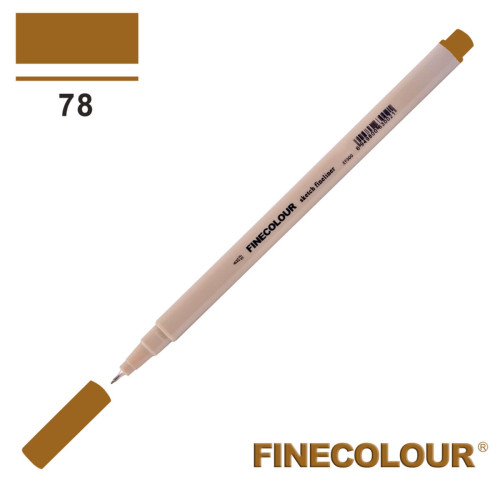 Лінер Finecolour Liner на водній основі 078 відтінок тика EF300-78