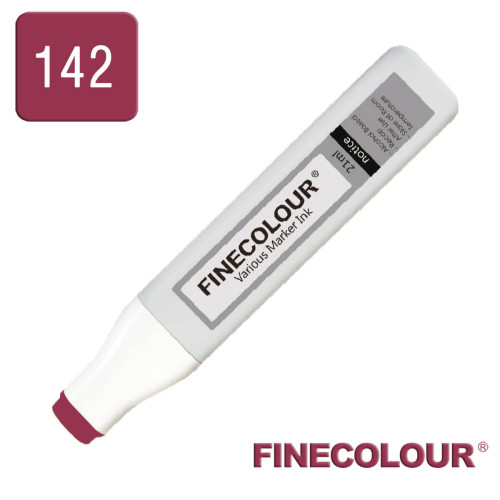 Заправка для маркера Finecolour Refill Ink 142 темно-бордовий R142