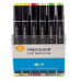 Набір маркерів Finecolour Brush 48 кольорів EF102-TB48