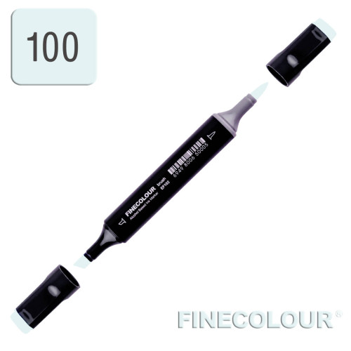 Маркер спиртовой Finecolour Brush 100 тусклый зеленый BG100