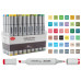 Набір маркерів Finecolour Sketchmarker 36 кольорів EF100-TB36