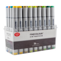 Набір маркерів Finecolour Sketchmarker 36 кольорів EF100-TB36