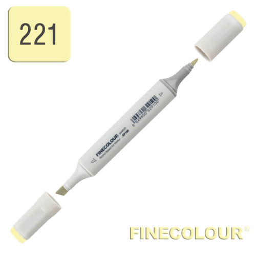 Маркер спиртовой Finecolour Sketchmarker 221 бледно-желтый лимон YG221