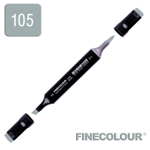 Маркер спиртовой Finecolour Brush 105 пыльный зеленый BG105