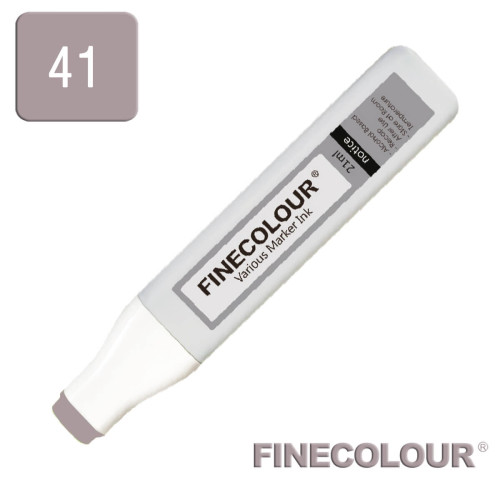 Заправка для маркера Finecolour Refill Ink 041 пурпурно-сірий №7 PG41