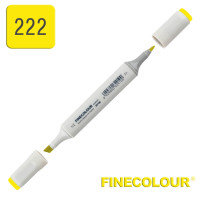 Маркер спиртовой Finecolour Sketchmarker 222 желтый YG222