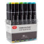 Набір маркерів Finecolour Brush 24 кольори EF102-TB24