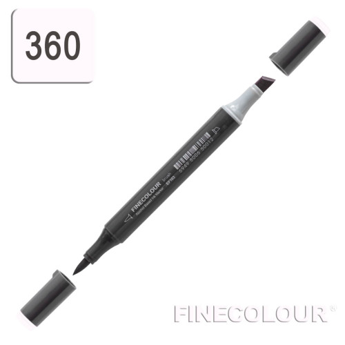 Маркер спиртовой Finecolour Brush-mini розовато-белый R360