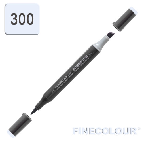Маркер спиртовой Finecolour Brush-mini синий порошок B300