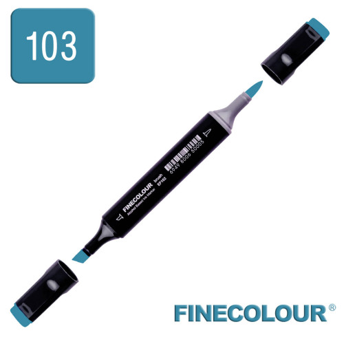 Маркер спиртовой Finecolour Brush 103 темный чирок BG103