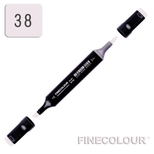 Маркер спиртовой Finecolour Brush 038 пурпурно-серый №4 PG38