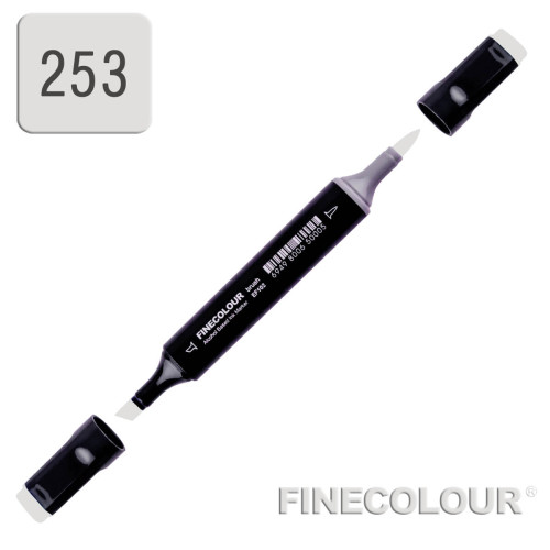 Маркер спиртовой Finecolour Brush 253 серый тонер №3 TG253