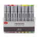 Набор маркеров Finecolour Sketchmarker 72 цвета EF100-TB72