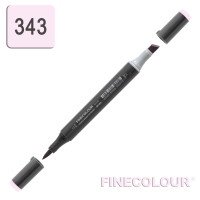 Маркер спиртовий Finecolour Brush-mini сахаристо-мигдальний рожевий RV343
