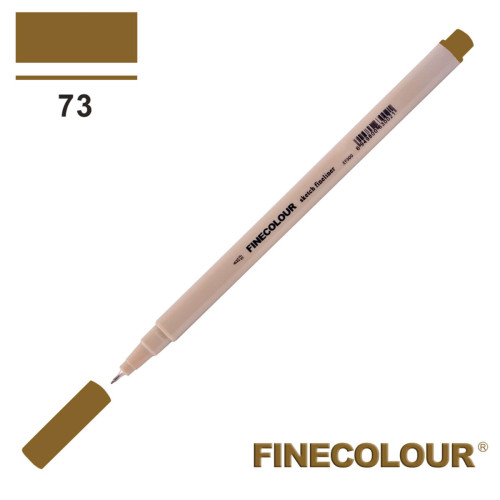 Лінер Finecolour Liner на водній основі 073 глибокий відтінок охри EF300-73
